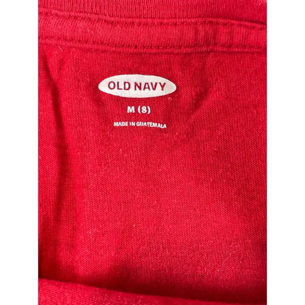 Old Navy red old